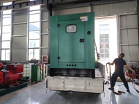 Groupe électrogène silencieux de 400 kW avec conception de réduction du bruit haute efficacité, châssis ouvert, 50 Hz, ATS