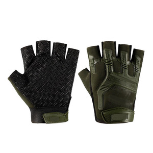 Guantes Tácticos Antideslizantes de Medio Dedo para Entrenamiento, Gimnasio y Ejercicio, con Logotipo Personalizado al por Mayor, 2026 - Product Image 3