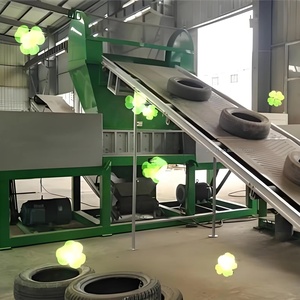 Machine automatique sans fil à moteur pour le recyclage des granulés de caoutchouc, capacité 1-15T/H, pour <span class=keywords><strong>tapis</strong></span>, feuilles et coussinets routiers en caoutchouc - Product Image 5