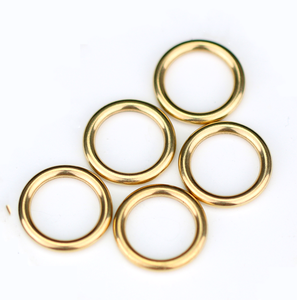 Кольца для ключей из натуральной латуни - Product Image 1