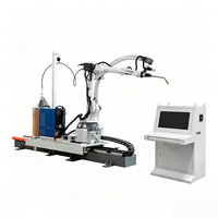 Línea de Robots de Soldadura de Vigas en H Guiada por Visión Inteligente - Sistema de Soldadura Automática Sin Necesidad de Programación