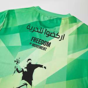 Camiseta Deportiva de Secado Rápido y Ecológica con Diseño Personalizado OEM, con Estampado por Sublimación para Maratón, Manga Corta para Hombre - Product Image 4