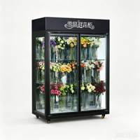 Vitrine réfrigérée pour fleurs : Préservation longue durée et conservation rapide de la fraîcheur pour supermarchés et fleuristes.