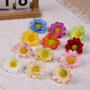 Mini Crisantemos Silvestres Artificiales de Seda, Hechos a Mano, Tacto Natural Real, Larga Duración (3-5 Años), para Decoración del Hogar, Sheng Shi Hua <span class=keywords><strong>Kai</strong></span> - Product Image 1