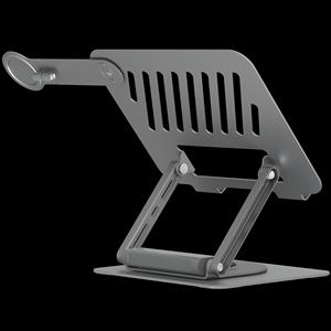 Support pour ordinateur portable avec <span class=keywords><strong>station</strong></span> <span class=keywords><strong>d</strong></span>'<span class=keywords><strong>accueil</strong></span> multifonctionnelle compatible avec ordinateur portable et téléphones, avec hub USB rotatif à 360° ° - Product Image 3