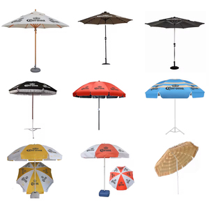 Personnalisé 2m 3m 4m Carré Extérieur Patio Poteau Parapluie pour Café Café Publicité Pare-Soleil Bambou En Bois Parapluie De Plage - Product Image 6