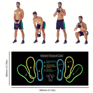 PINJIAN-Alfombrilla de <span class=keywords><strong>suelo</strong></span> auxiliar para entrenamiento en casa, absorbente, de barro de diatomeas, antideslizante, resistente al desgaste y a la suciedad - Product Image 3