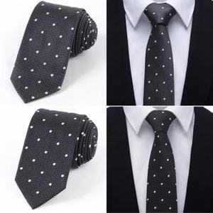 Masonic Regalia Custom Printed Silk Corbata Larga Hombres Bordado Dot Corbata - Product Image 2