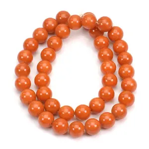 Wholesale natural gemstone 4/6/8/10/12/14/16mm smooth round mountain jade loose beads for diy jewelry making