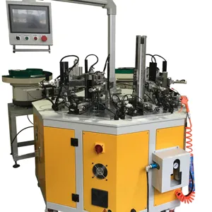 Disposable shaving razor blade automatic making assembly machine