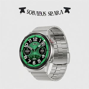 Kaishengcentury DT3 <span class=keywords><strong>Pro</strong></span> 1.5 inch HD IPS màn hình cảm ứng Smartwatch Heart Rate Tracker BT thép không gỉ ban nhạc Nhựa trường hợp Android - Product Image 2