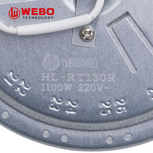 Piastra Riscaldante in Ceramica da 1100W a Riscaldamento Rapido per Fornello Elettrico, Lunga Durata, 100-220V, Mini Stufa Elettrica da 130MM - Product Image 6