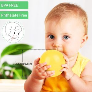 ลูกบอลสำหรับบ่อบอลเด็กเล็ก ปลอดสาร BPA ทนทานต่อการบีบ ลูกบอลพลาสติกสำหรับบ่อบอล ของเล่นในสระน้ำสำหรับเด็ก ลูกบอลมาการองโอเชียนบอล - Product Image 2