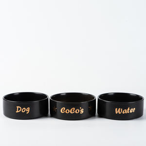 Bescera disesuaikan mangkuk hewan peliharaan keramik Pastel porselen mangkuk makanan hewan peliharaan keramik makanan hewan peliharaan dan mangkuk air - Product Image 4