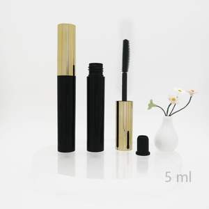 Tubos de rímel de alta calidad con tapa de tornillo dorado de plástico vacío práctico personalizado, venta recomendada de fábrica al por mayor - Product Image 5