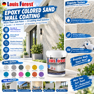 Pintura Epoxi Ecológica <span class=keywords><strong>de</strong></span> un Solo Componente, Imitación <span class=keywords><strong>de</strong></span> Arena <span class=keywords><strong>de</strong></span> Color, Pintura <span class=keywords><strong>para</strong></span> <span class=keywords><strong>Piedra</strong></span>, Revestimiento Líquido Impermeable y Resistente al Sol <span class=keywords><strong>para</strong></span> Pisos - Product Image 2