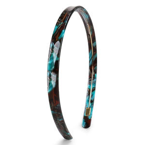 HONEY 14CM classique imprimé léopard bandeau Simple acétate bandeau écaille de tortue acétate femmes bandeau - Product Image 5