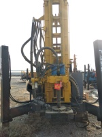 Foreuse DTH sur chenilles d'occasion, moteur diesel, pour forage de puits d'eau jusqu'à 300 m, équipement de forage de puits, foreuse d'occasion