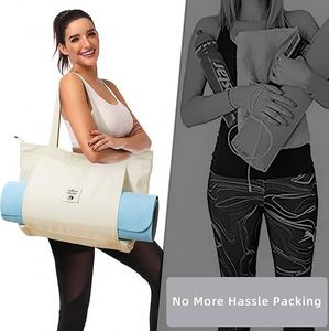 Sac de sport et de voyage unisexe en nylon, tendance et populaire 2024, durable et portable, certifié BSCI, idéal pour la gym, le yoga, la natation et les week-ends - Product Image 3