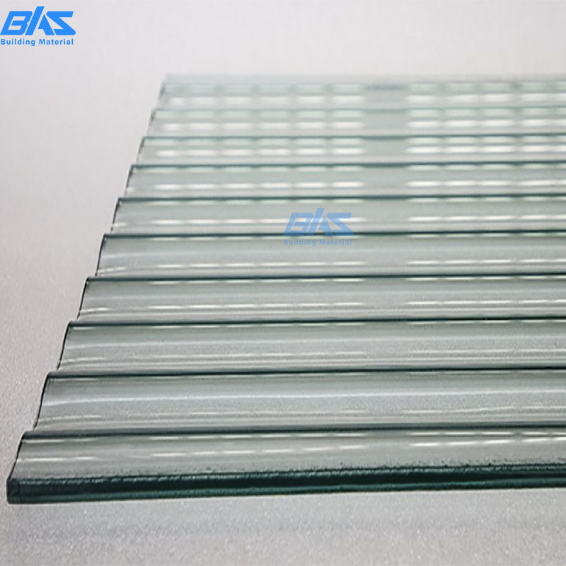 Manufacturer Decorative Privacy Glass Tempered Fluted