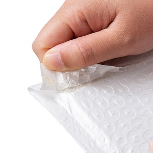 Trắng 15*20 + 4cm Poly bong bóng phong bì độn Bưu Chính giao hàng chuyển phát nhanh Túi biểu tượng tùy chỉnh Poly bong bóng gửi thư Túi bong bóng bưu phẩm - Product Image 6