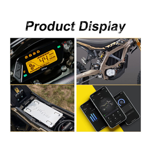 Bicicleta Eléctrica Ligera de 195 Libras con Batería de Litio Ultra 74V 60AH para 2025, Velocidad Máxima de 95 km/h, Turbo de 18 kW, Sin Escobillas, Alcance de 130 km - Product Image 3