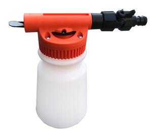 Multi use ratio adjustable garden self mixing hose end sprayer