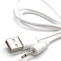 DC 2.5 vibrateur chargeur câble cordon pour Rechargeable adulte jouets vibrateurs masseurs accessoires universel USB alimentation