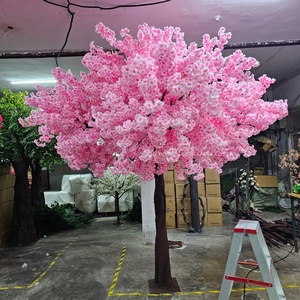 Nouveau best-seller Arbre de <span class=keywords><strong>cerisier</strong></span> japonais Sakura personnalisé Arbre de <span class=keywords><strong>cerisier</strong></span> rose pour prendre des photos Arbre de fleurs artificiel Décoration de mariage à domicile - Product Image 2