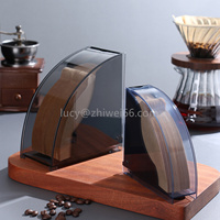 Porte-filtre à café goutte à goutte V01 V02 Boîtier de filtre à café avec couvercle transparent pour café goutte à goutte