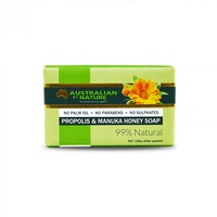 Toptan düşük fiyat yüksek kalite avustralyalı doğa manuka propolis bal banyo sabunu 100g