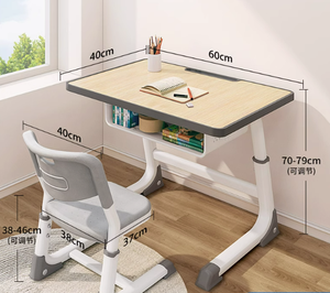 Meubles d'école en métal durables de style moderne, tables et chaises pour l'extérieur, salon, salle de classe, pupitres pour étudiants - Product Image 5