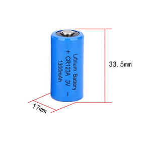 แบตเตอรี่ลิเธียมไอออน GMCELL 1300mah CR123A แบบไม่สามารถชาร์จได้ สำหรับกล้องดิจิตอล - Product Image 4