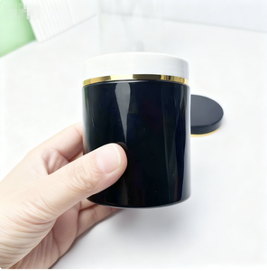 Cao cấp nhựa Kem Jar 200ml 250ml 300ml 500ml rõ ràng nặng tường cơ thể vật nuôi chà container cho Tóc Bơ bao bì - Product Image 2