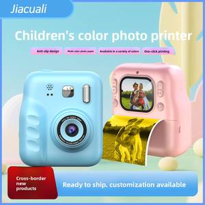 Fotocamera Istantanea Transfrontaliera con Registrazione <span class=keywords><strong>Video</strong></span>, <span class=keywords><strong>Giocattolo</strong></span> per Bambini con Stampa a Colori, Schermo da 2.0 Pollici, Scheda TF - Product Image 5