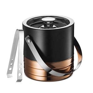 1.5l đôi tường thép không gỉ Xô đá với kẹp đá kiểu dáng đẹp cách nhiệt nhà bếp và thanh Phụ kiện cho Lowry công viên - Product Image 1