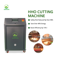 Machine de découpe HHO 3000 avec alimentation automatique en eau, contrôle précis du gaz, flamme stable pour une production de découpe continue
