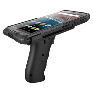 4G LTE hàng tồn kho Máy quét mã vạch máy tính cầm tay PDA <span class=keywords><strong>Windows</strong></span> 10 thiết bị đầu cuối di động gồ ghề PDA với xe gắn kết CE chứng nhận - Product Image 1