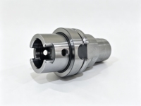 Structure de serrage optimisée, mandrin hydraulique HSK-A, force uniforme, sans décalage de force pendant la coupe