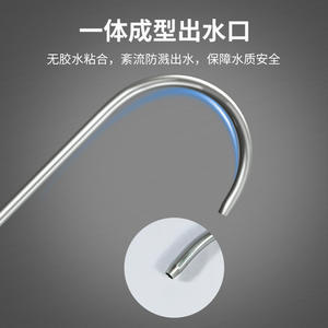 Grifo de Cocina Monomando de Acero Inoxidable 304, Montado en Encimera, con Salida de Aguas Residuales y Purificador de Agua Potable Directa - Product Image 5