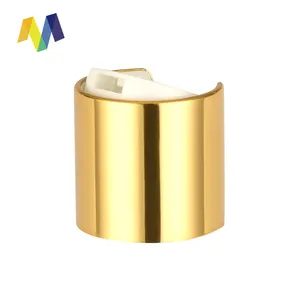 Produziert Aluminium Disc Top Cap Gold Disc Top Cap