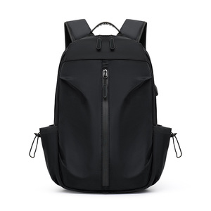 Casual Large Capacity Oxford Material Zipper <b>Backpack</b> Fashionable Waterproof College <b>Student</b> Travel Pack USB - Product Image 5