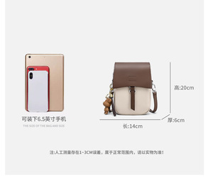 Nuevo Bolso de Mano de Cuero Vacuno de Lujo para Mujer, Bolsos de Mano de Cuero Genuino para Dama - Product Image 5