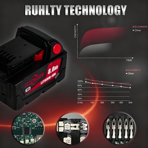 Batería de 8 Ah, Compatible con Herramientas Inalámbricas de 18 V Como Llaves Inalámbricas, Destornilladores y Otras Herramientas Eléctricas - Product Image 5