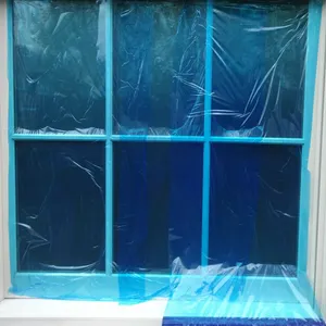 Film de protection pour miroir latérale, 2 m, Anti-poussière, étanche, pour fenêtre latérale, Film de protection temporaire