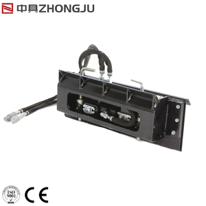 Accessoires pour engins de construction : Attache rotative robuste pour chargeuse sur pneus, support rotatif pour mini-chargeuse compacte - Product Image 2