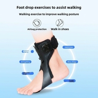 Orthèse médicale pour pied tombant, attelle de cheville réglable, correcteur de pied tombant à tension réglable, rééducation post-AVC, physiothérapie JIAYAO