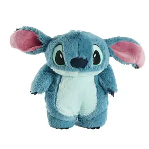 Stuffed Lilo Stitch Plush Toy Blue Monster Doll Pillows Hot Water Bags Household Hand Warmers Stitch Stuffed Animal Plush Toys