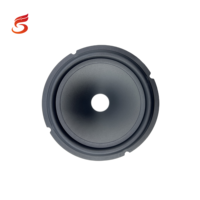 Woofers profesional speaker 6.5 inci PP kerucut karet surround audio luar ruangan