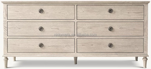 Modern Oak Handmade Dresser Sideboard Cabinet Living Room Dresser Hall Bedroom Cabinet for Hotel Apartment Furniture - Product Image 2